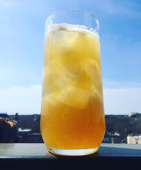 The Lawnmower cocktail from Redemption Whiskey - National Whiskey Sour Day 2017 recipes